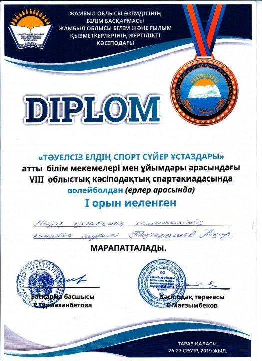 "Тәуелсіз елдің спорт сүйер ұстаздары"