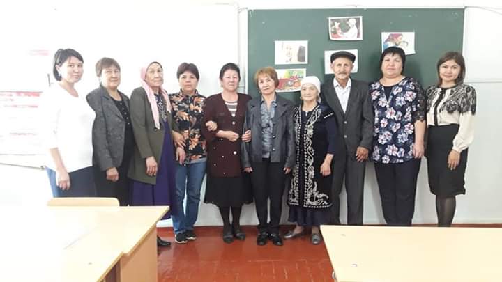 "Отбасы-мейірім бесігі" тақырыбында әжелермен кездесу