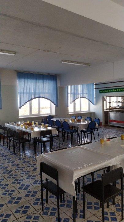 Мектеп асханасының көрінісі