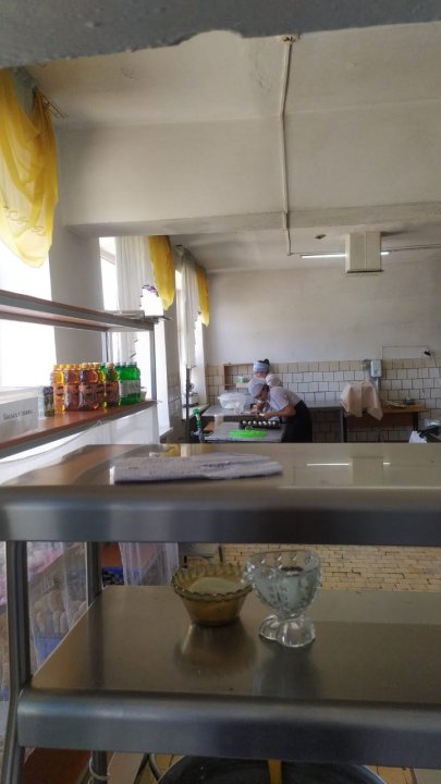 мектеп асханасының көрінісі